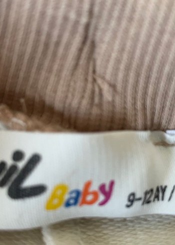 Civil 9-12 AY Bej Çizgili Rahat Kesim Erkek Çocuk - Görsel 3