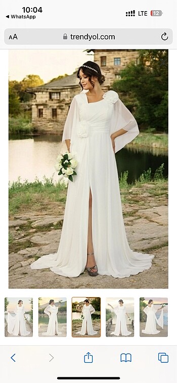 Diğer Beyaz nikah elbisesi