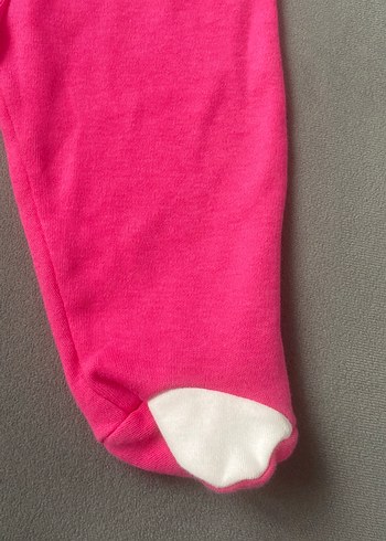 Kız Çocuk Pembe Dar Kesim Pantolon - Görsel 2