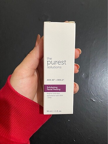 The Purest Solutions Kırmızı Peeling