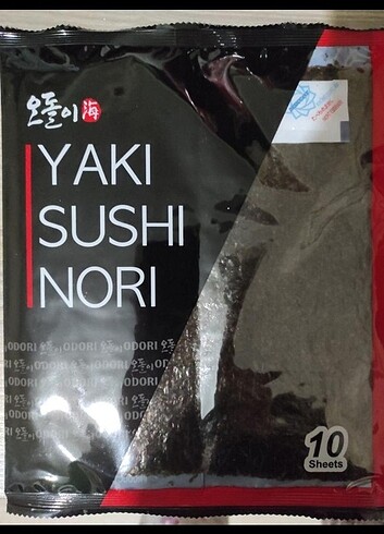 Sushi yosunu(kurutulmuş deniz yosunu)