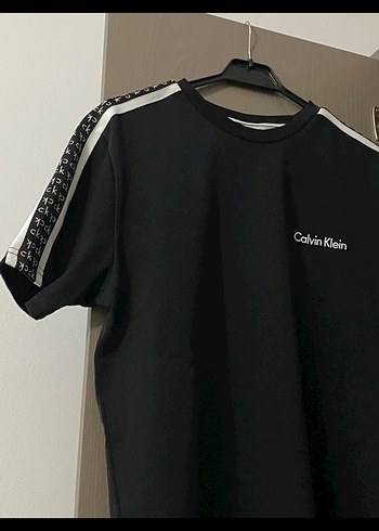 Calvin Klein Siyah Kısa Kollu Pamuklu Tişört