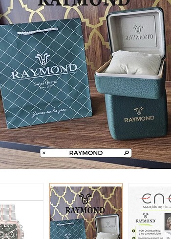 Orjinal Raymond çelik faturalı kutuludur - Görsel 2