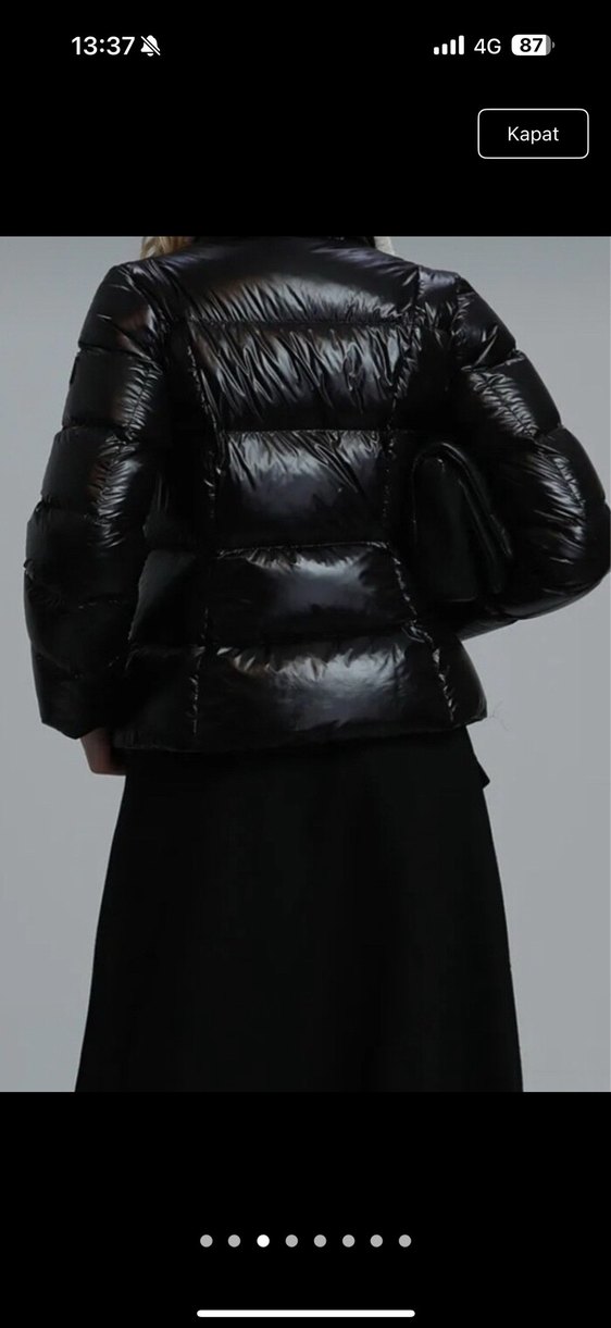 Lufian orjinal kadın kaz tüyü mont - Görsel 3