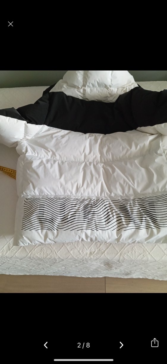 Lufian kaz tüyü mont - Görsel 5