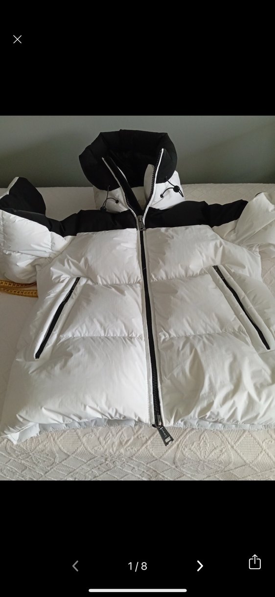 Lufian kaz tüyü mont - Görsel 4