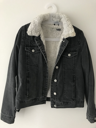 Topshop İçi yumuşak kot ceket