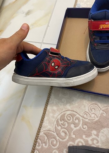 29 Beden Erkek Çocuk Mavi Spiderman Spor Ayakkabı