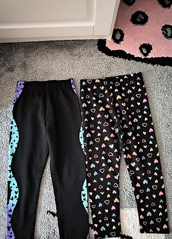 LC Waikiki Kız çocuk 4-5 yaş 2'li tayt tertemiz 
