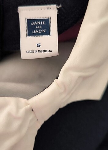 5 Yaş Beden Janie and Jack 5 yaş kız çocuk elbise