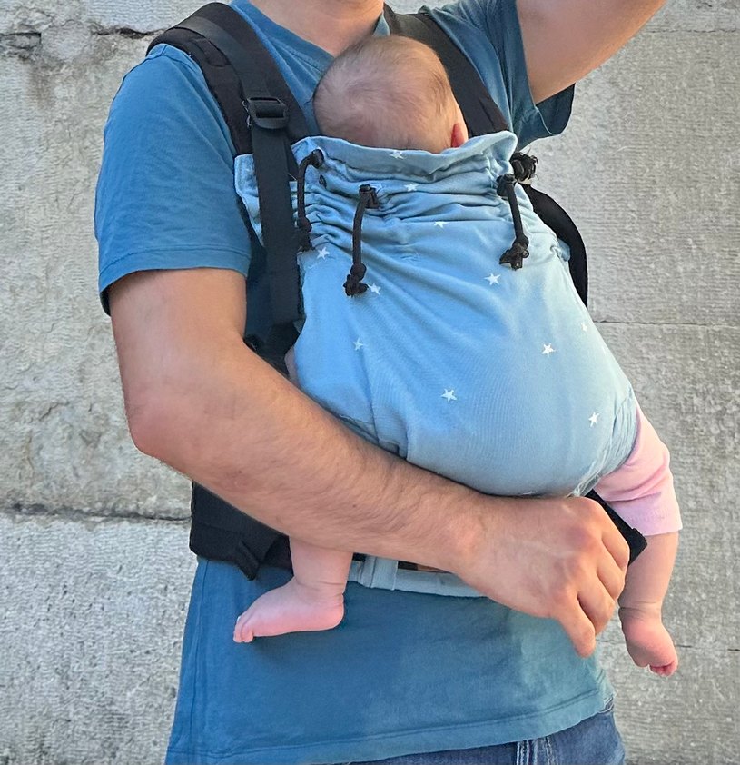 Pembe Bebek Kanguru Sling - Görsel 3