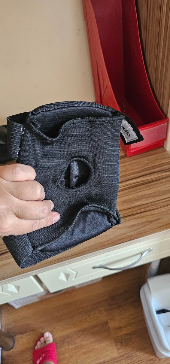 Siyah Biker Motorcu Dizlikleri Velcro - Görsel 3