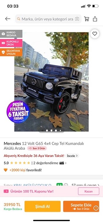  Beden Akülü araba
