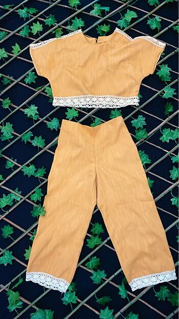 Crop pantalon