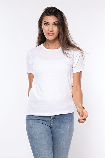 Bisiklet yaka t-shirt