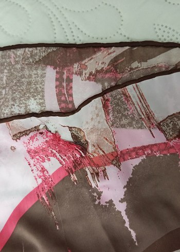 Pembe kadın eşarp - Görsel 5