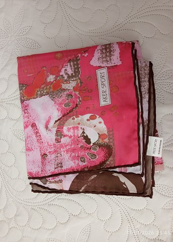 Pembe kadın eşarp - Görsel 2