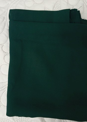 Koyu Yeşil Kadın Şal - Görsel 6