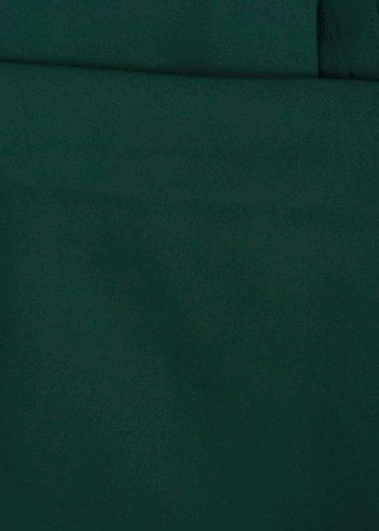 Koyu Yeşil Kadın Şal - Görsel 3