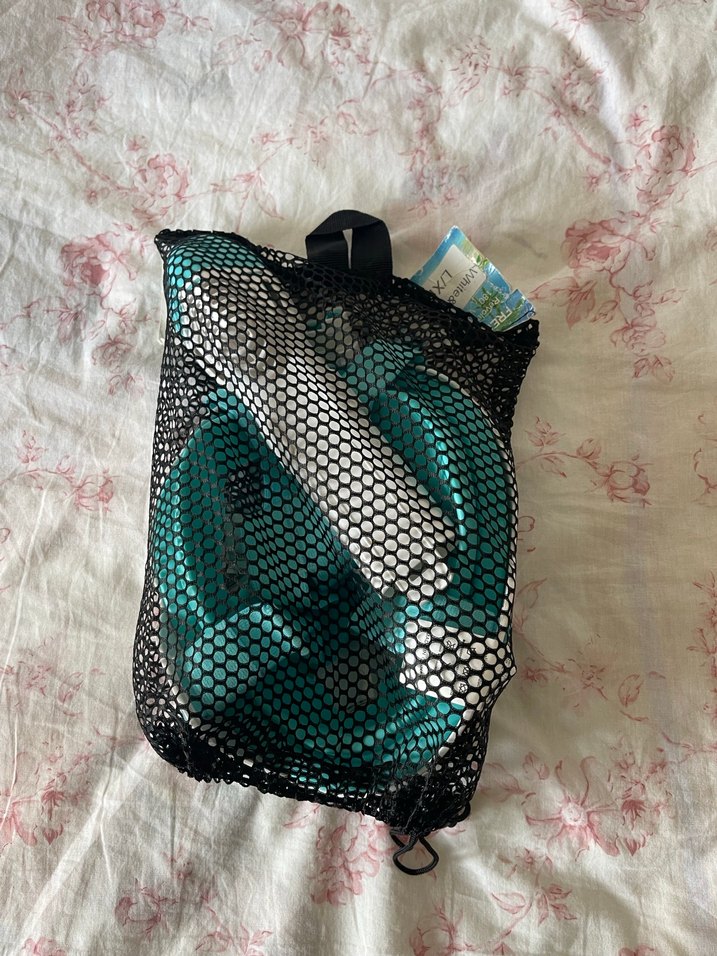 Turkuaz Tam Yüz Dalış Maskesi Fermuarlı - Görsel 4