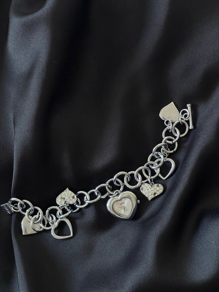 Charmlı Koton Silver Kadın Saati - Görsel 2