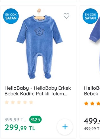Mavi Erkek Bebek Uzun Kollu Tulum - Görsel 2