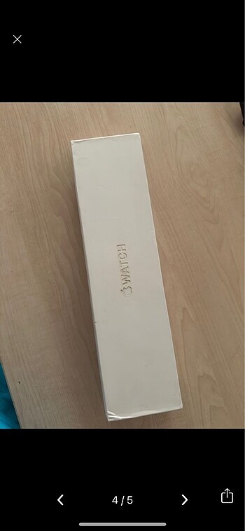 Apple watch 4 boş kutu