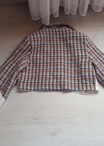 Zara Ello crop blazer tüvit ceket