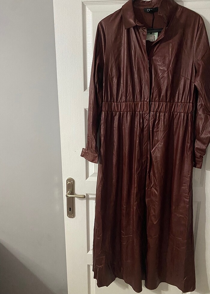 Kayra deri elbise - Görsel 2