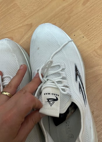 Beyaz Bağcıklı erkek Spor Ayakkabı - Görsel 4