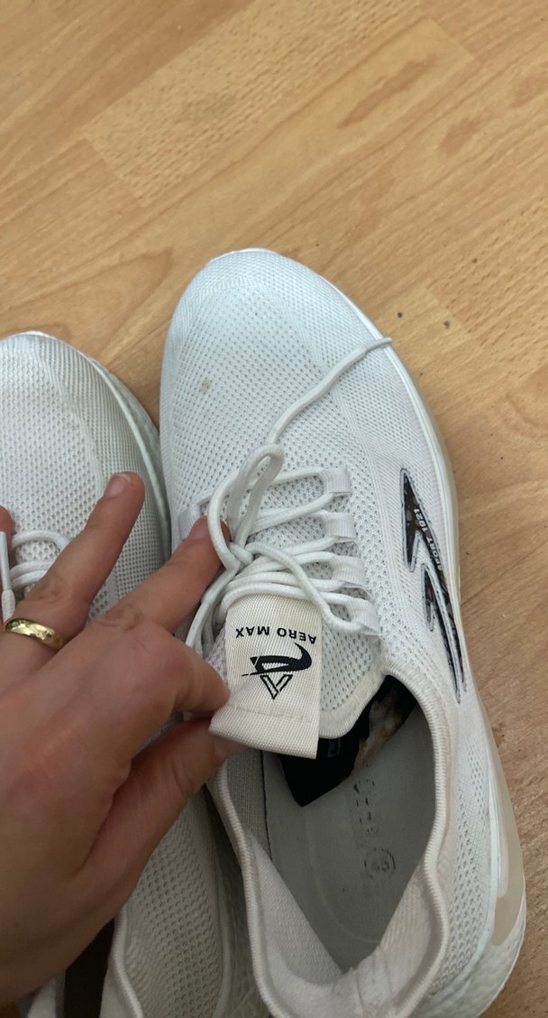 Beyaz Bağcıklı erkek Spor Ayakkabı - Görsel 4