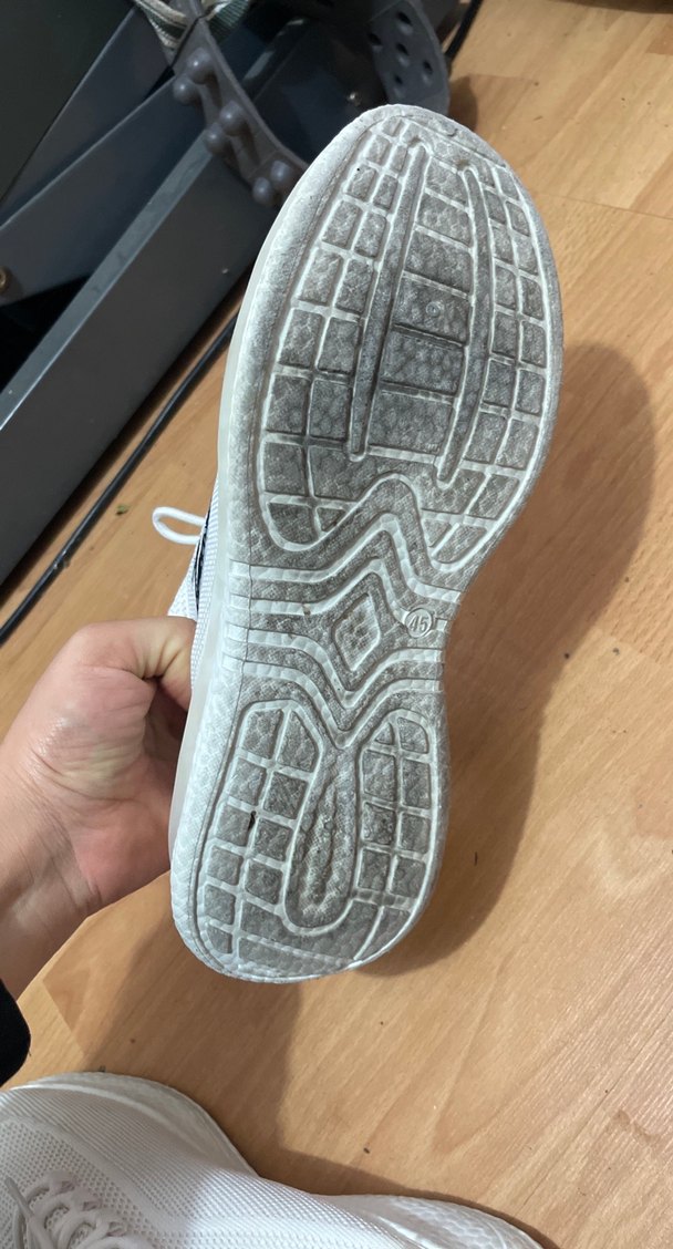 Beyaz Bağcıklı erkek Spor Ayakkabı - Görsel 3