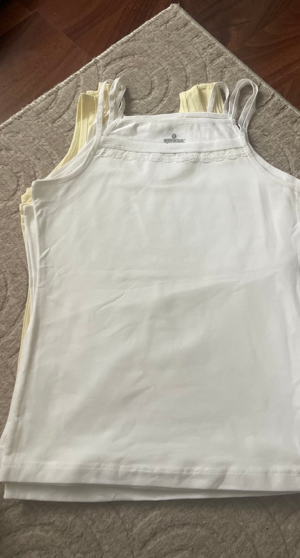 Pastel Beyaz Baskılı Çocuk Atlet - Görsel 3