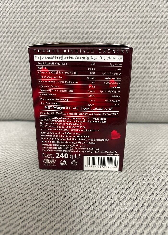 Epimedyumlu bitkisel  macun ballı - Görsel 2