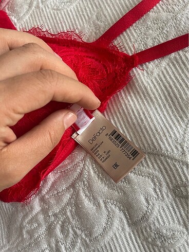 xl Beden kırmızı Renk Kırmızı fantazi sütyen