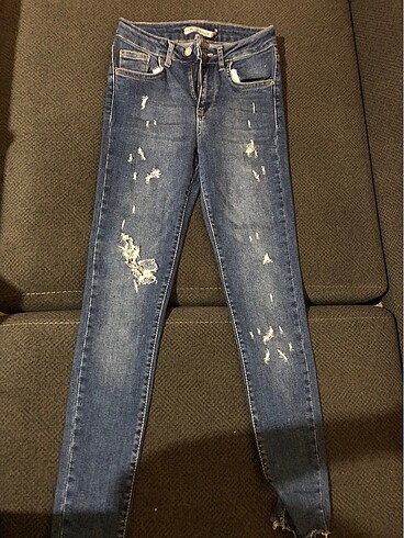 Addax yırtık skinny jean