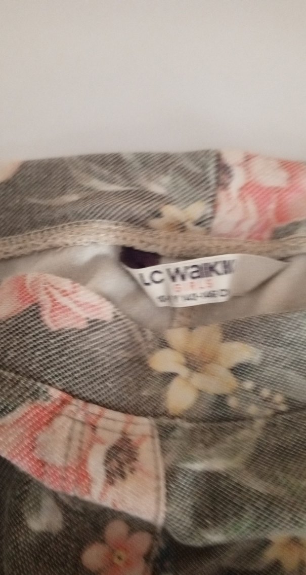 LCW  marka 10  11  yaş kız çocuk tayt - Görsel 2