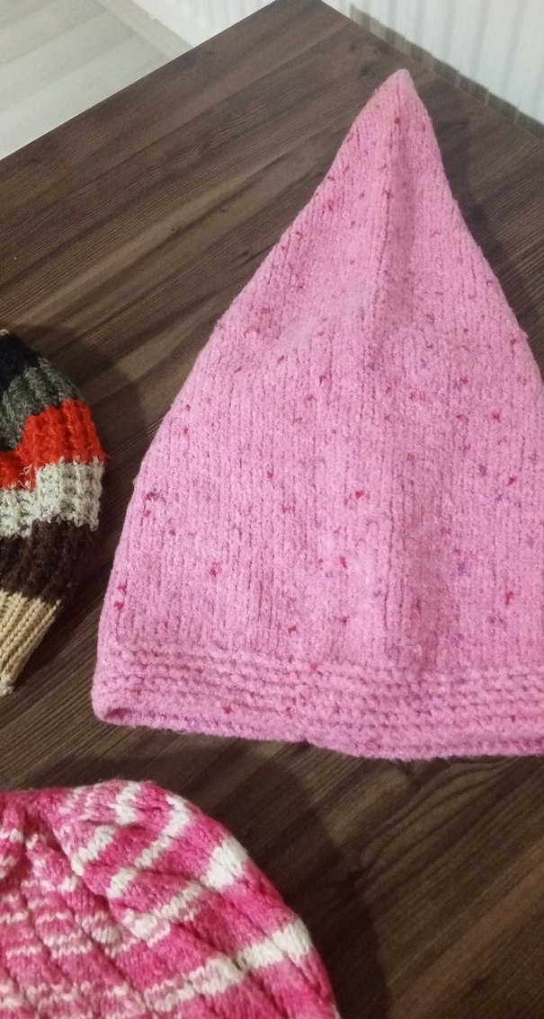 Kadın Örgü Bere Seti - Renkli ve Sıcacık - Görsel 4