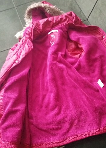 Kız Çocuk Pembe Mont - Görsel 5