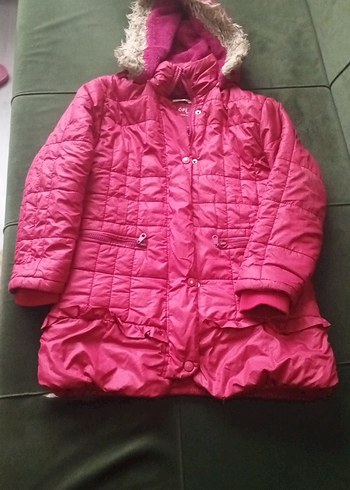 Kız Çocuk Pembe Mont - Görsel 2