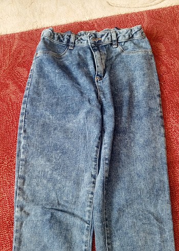 Mavi Midi Kadın Denim Pantolon - Görsel 2