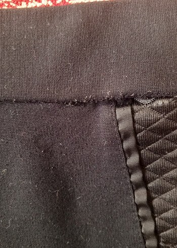 Kadın Siyah Midi Kot Pantolon - Görsel 4