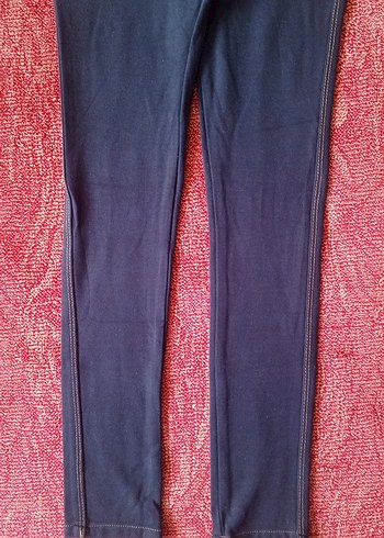 Kadın Lacivert Dar Kesim Denim Pantolon - Görsel 4