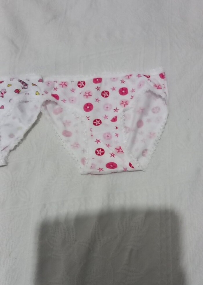 Kız çocuk slip 4 5 6 yaş için  - Görsel 2