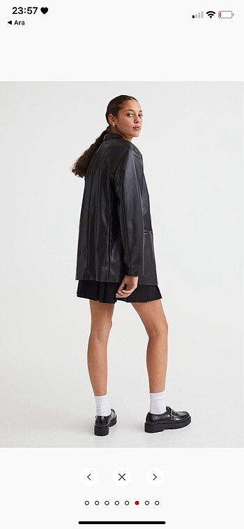 xs Beden siyah Renk H&M blazer ceket