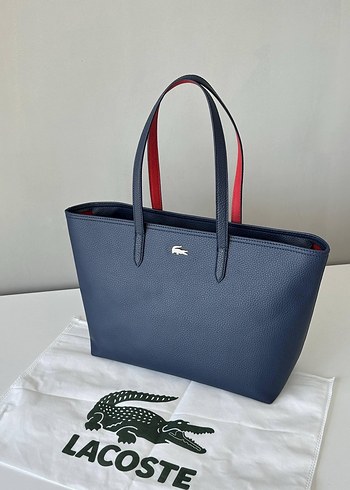  Beden siyah Renk Siyah Deri Yılan Desenli Fermuarlı lacoste Çanta