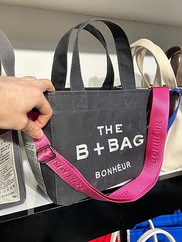 Bonheur kol çantası totebag