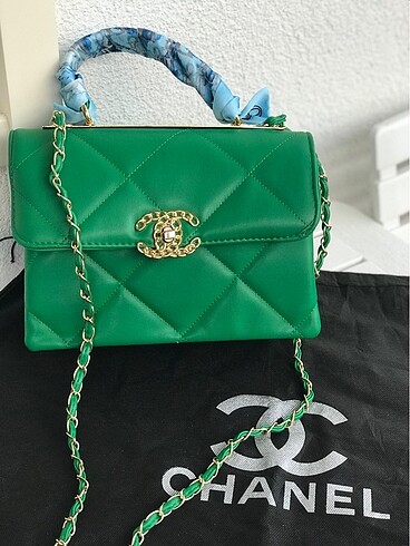 Chanel Chanel yeşil çanta
