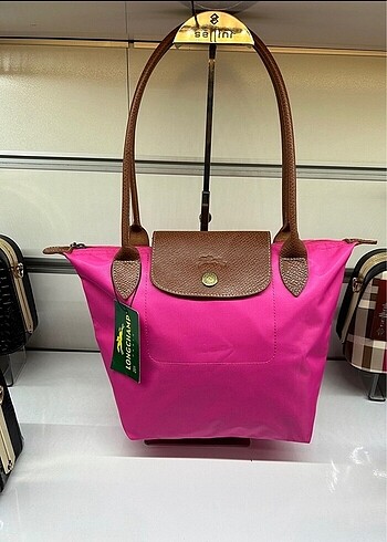  Beden haki Renk Longchamp kol çantası