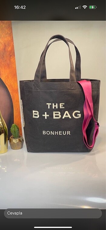 THE B+BAG BONHEUR (büyük boy 35x45 cm)